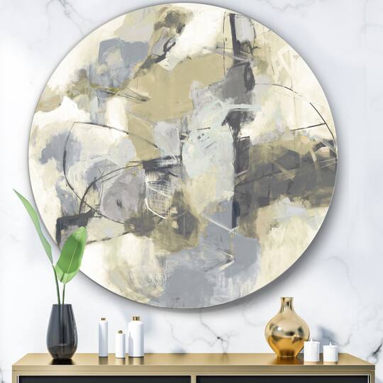 Designart - Glam Cream Dream III